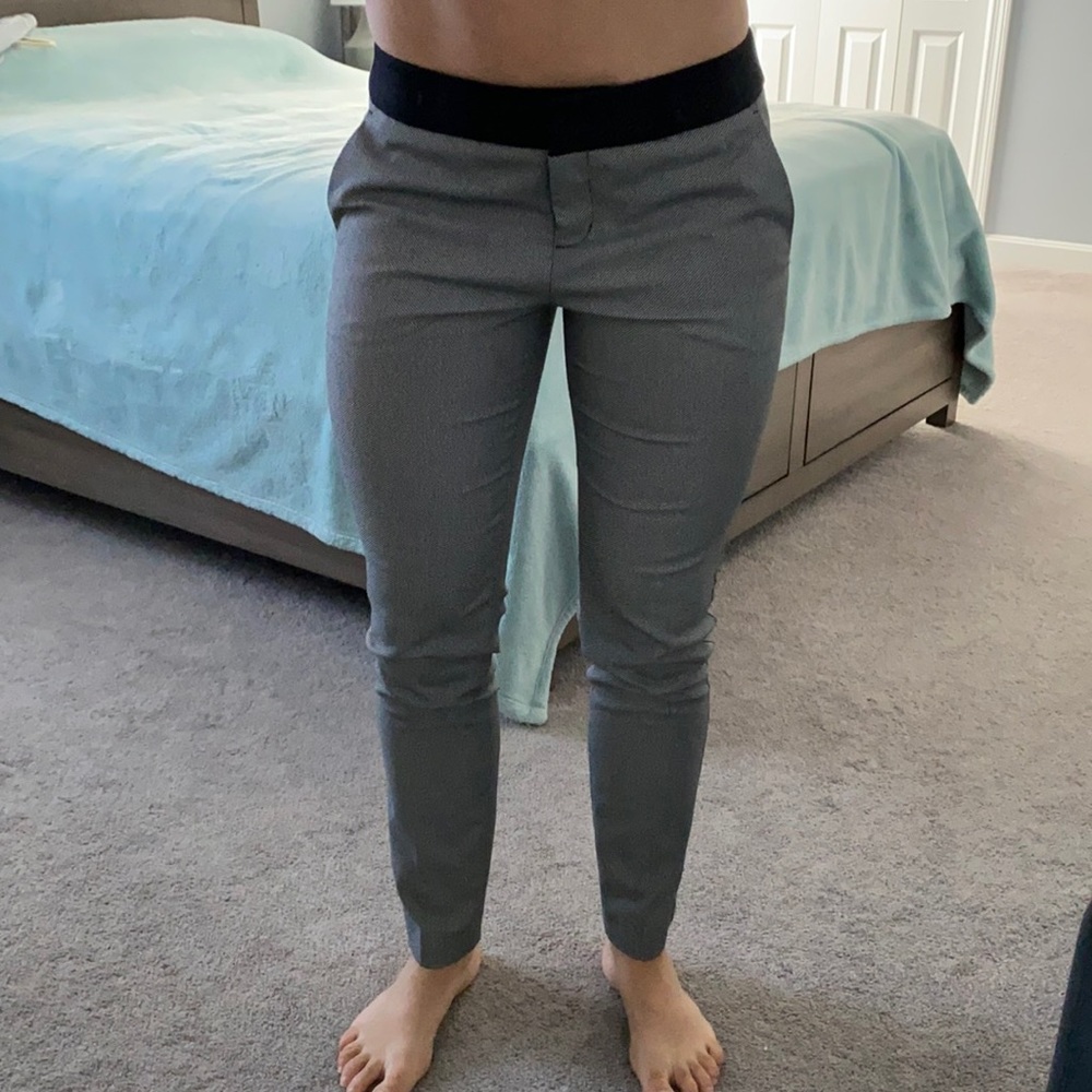 Cute subtle print ankle pants from Express